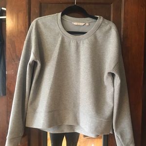 Athleta essential gray sweatshirt